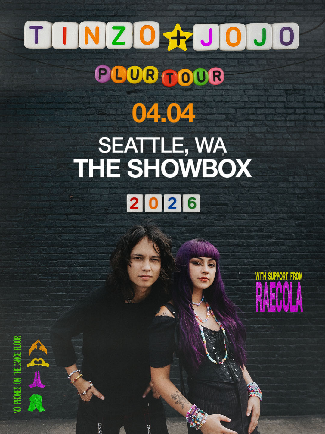 Tinzo + Jojo from Book Club Radio (PLUR Tour)