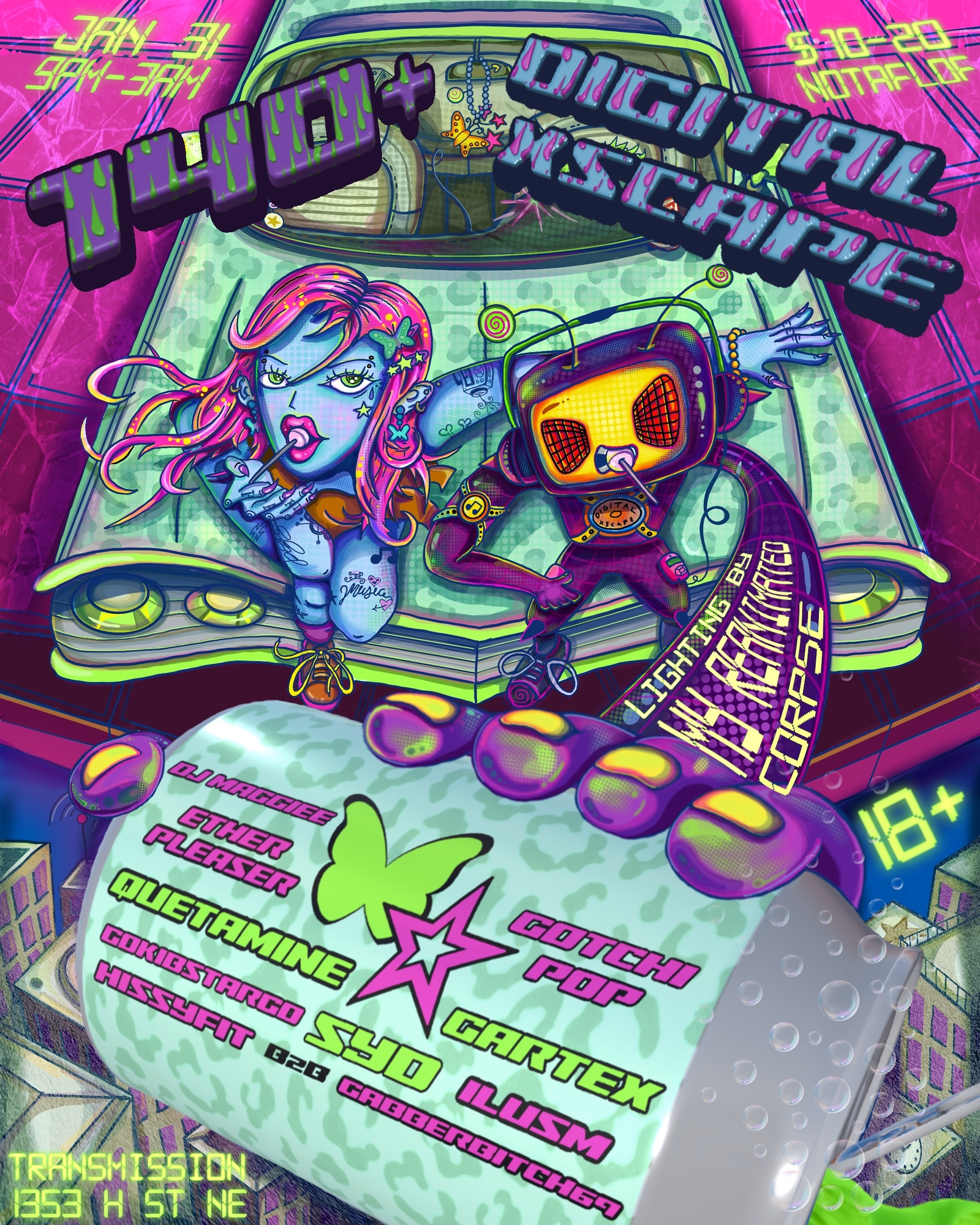 Digital Xscape x 140+