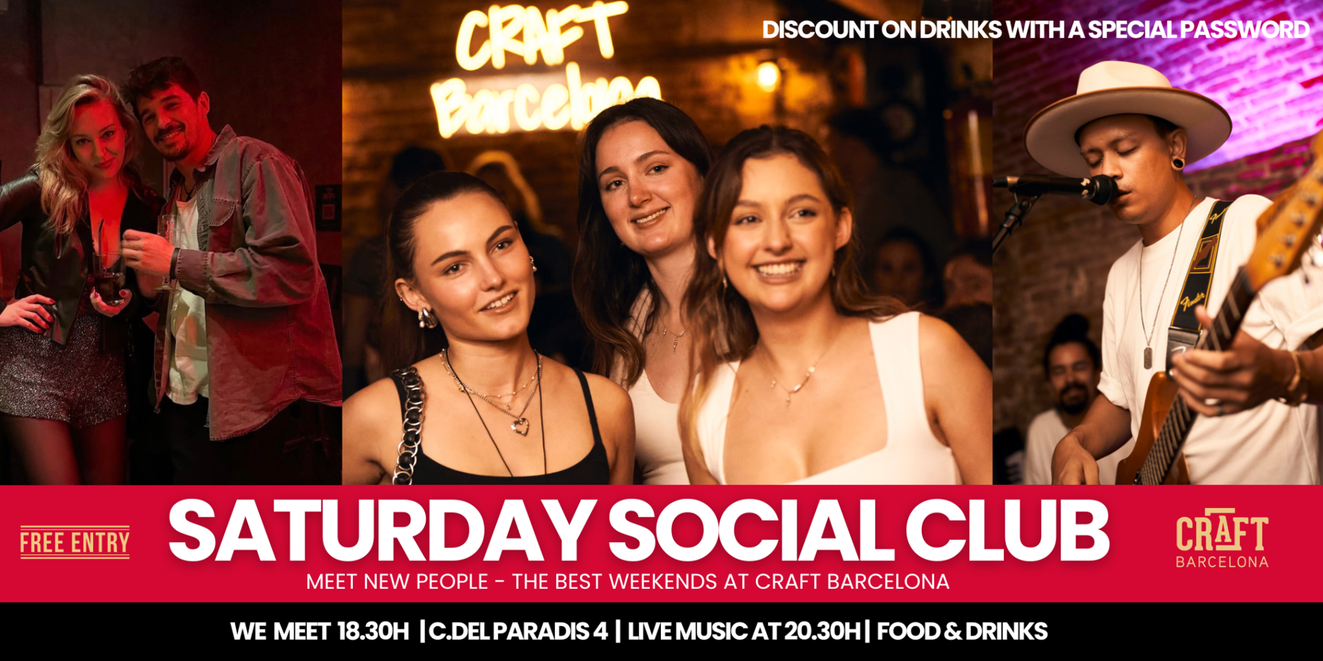 SATURDAY SOCIAL CLUB - Meet New People