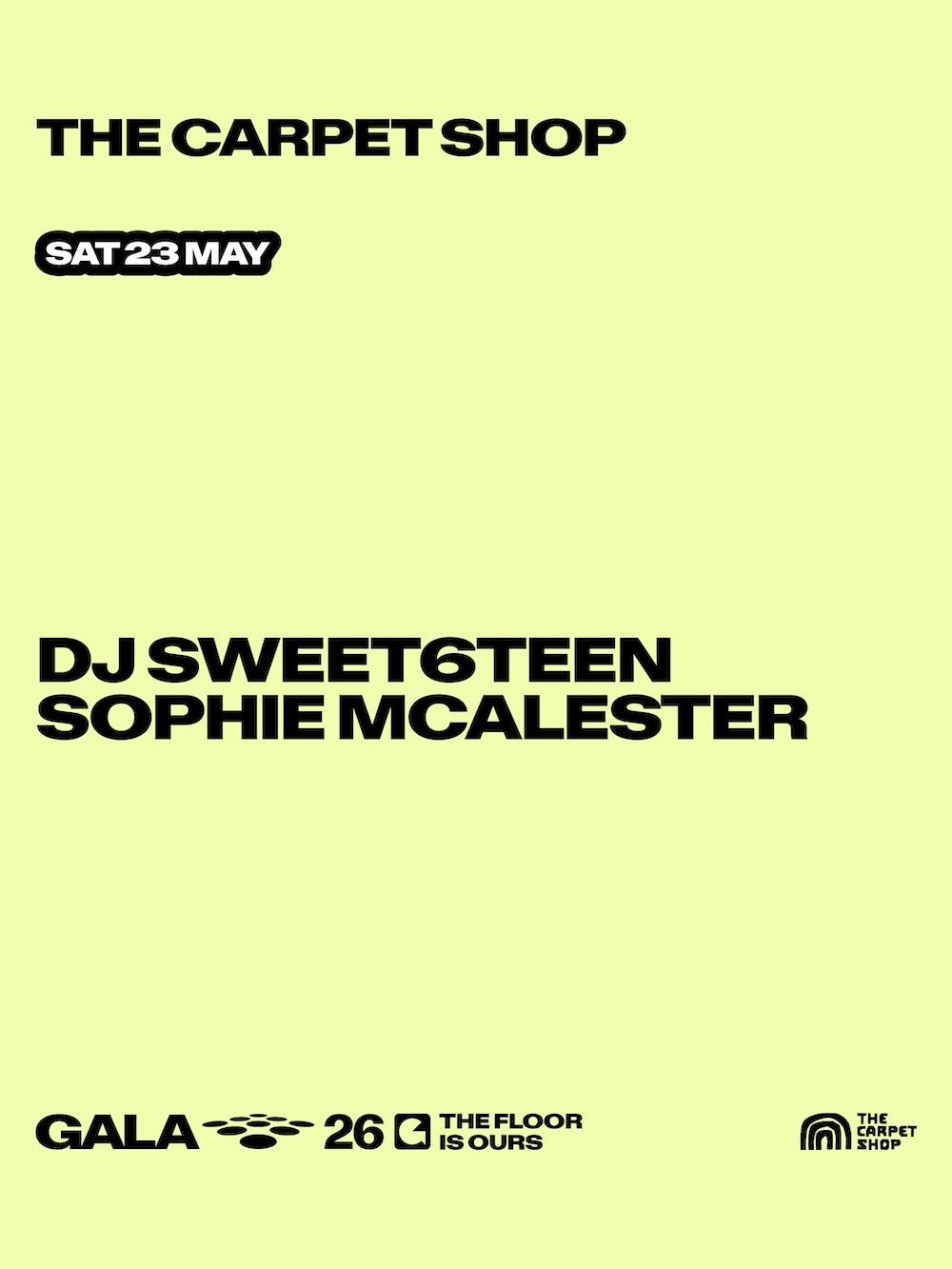 GALA '26 Official Afterparty - dj sweet6teen & Sophie McAlister