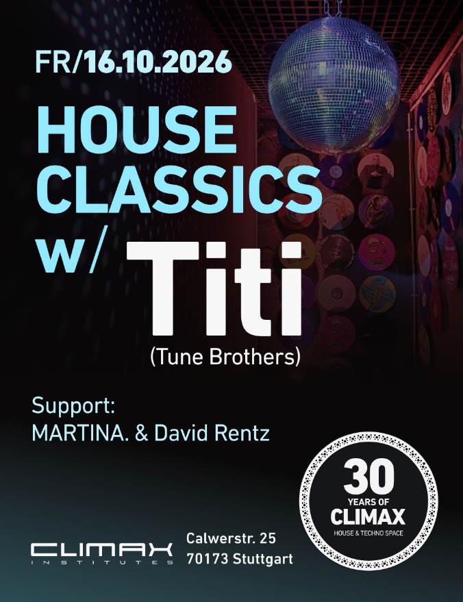 30 JAHRE HOUSE CLASSICS