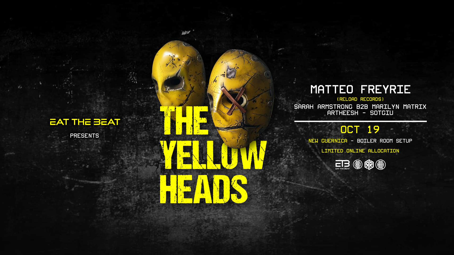 Eat The Beat pres: The YellowHeads (ES)