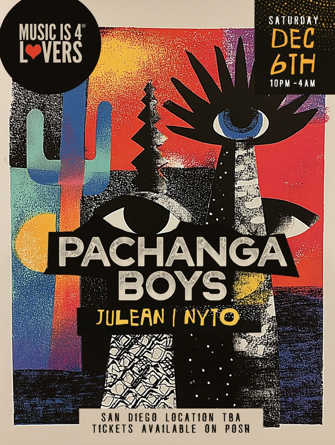 ◾️サンフランシスコサイケ集大4CD■V.A. /Love Is Thr Song Music is 4 Lovers ft Pachanga Boys at TBA - Private Location, San