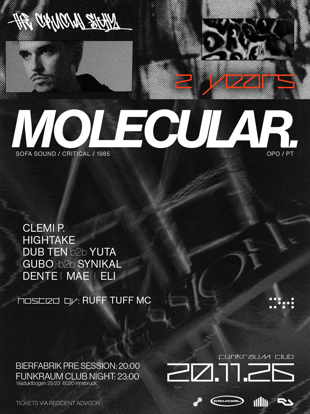 The Crucial Stylz - 2 Years - MOLECULAR