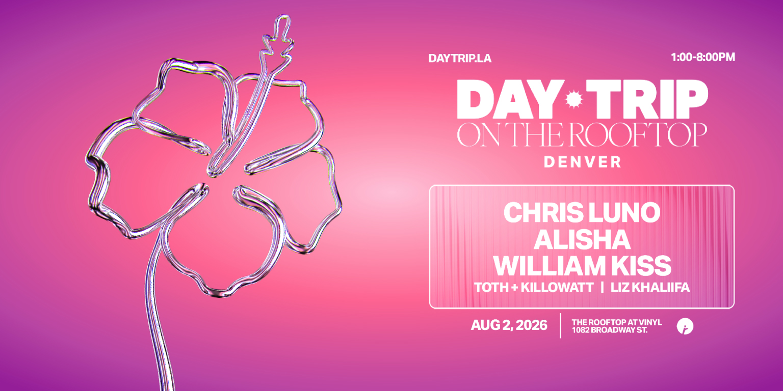 Day Trip On The Rooftop: Chris Luno, Alisha, William Kiss at Club