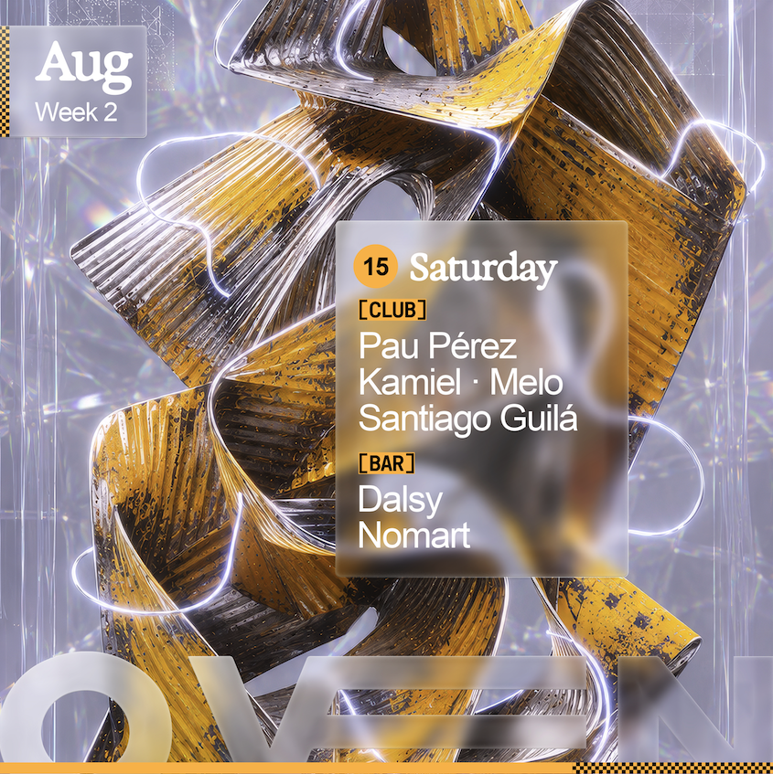 Pau Pérez + Kamiel + Melo + Santiago Guilá / Bar: Dalsy & Nomart