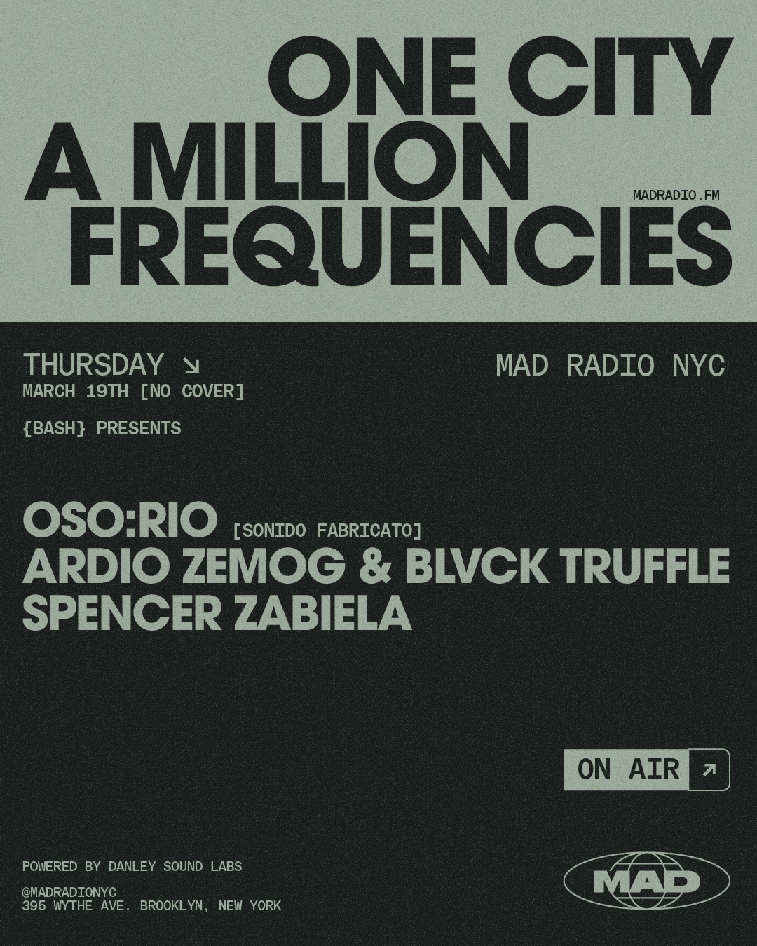 Bash presents: Spencer Zabiela + Guests