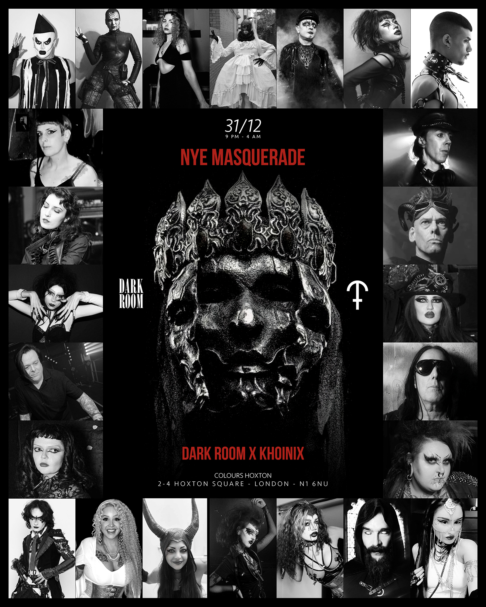 Dark Room x Khoinix NYE Masquerade