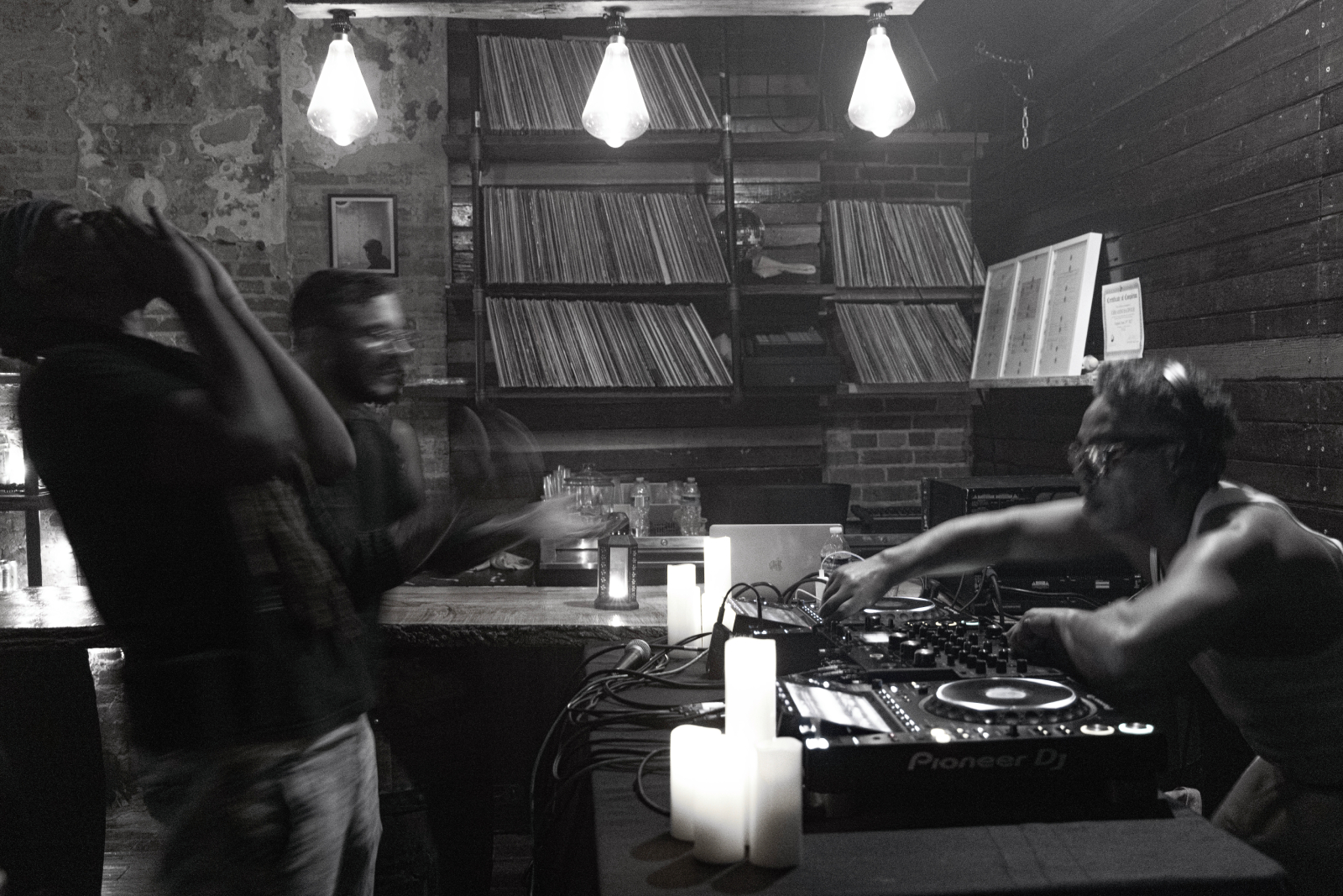 Brett Dancer & Lester Spence at Dark Room