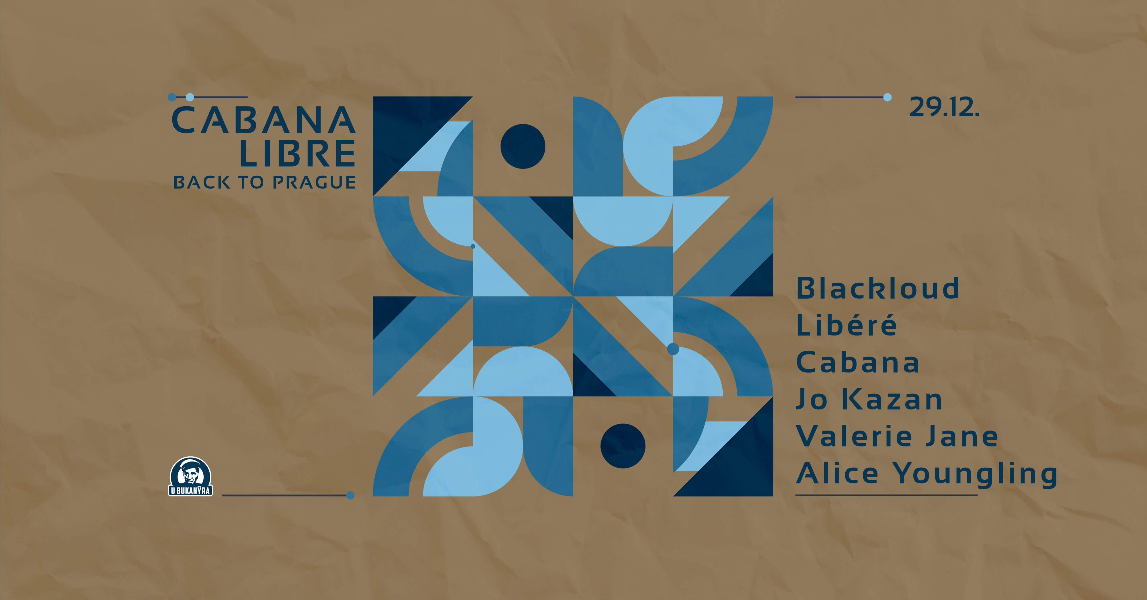Cabana LIBRE - djs Blackloud, Libéré, Cabana, Jo Kazan, Valerie