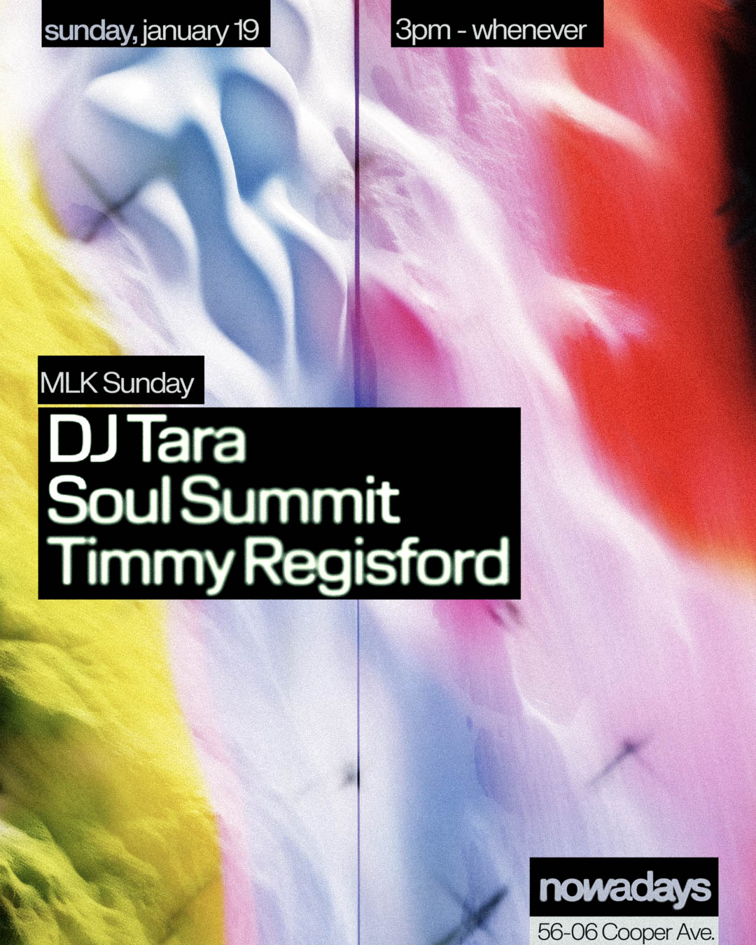 Timmy Regisford · Past Events