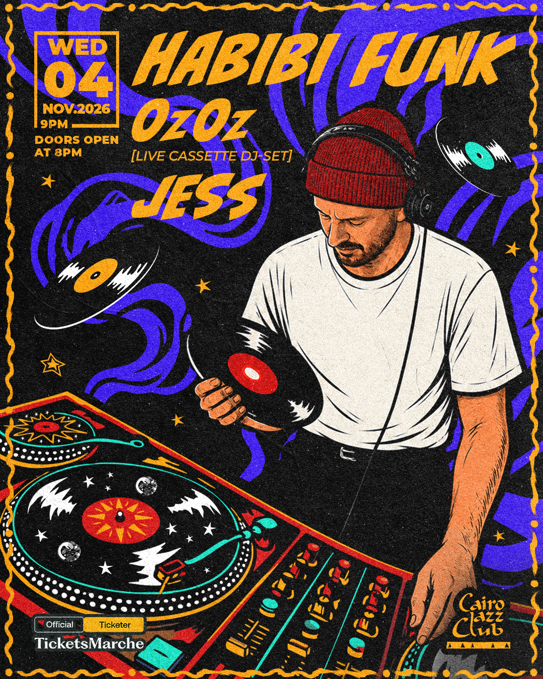 Habibi Funk flyer