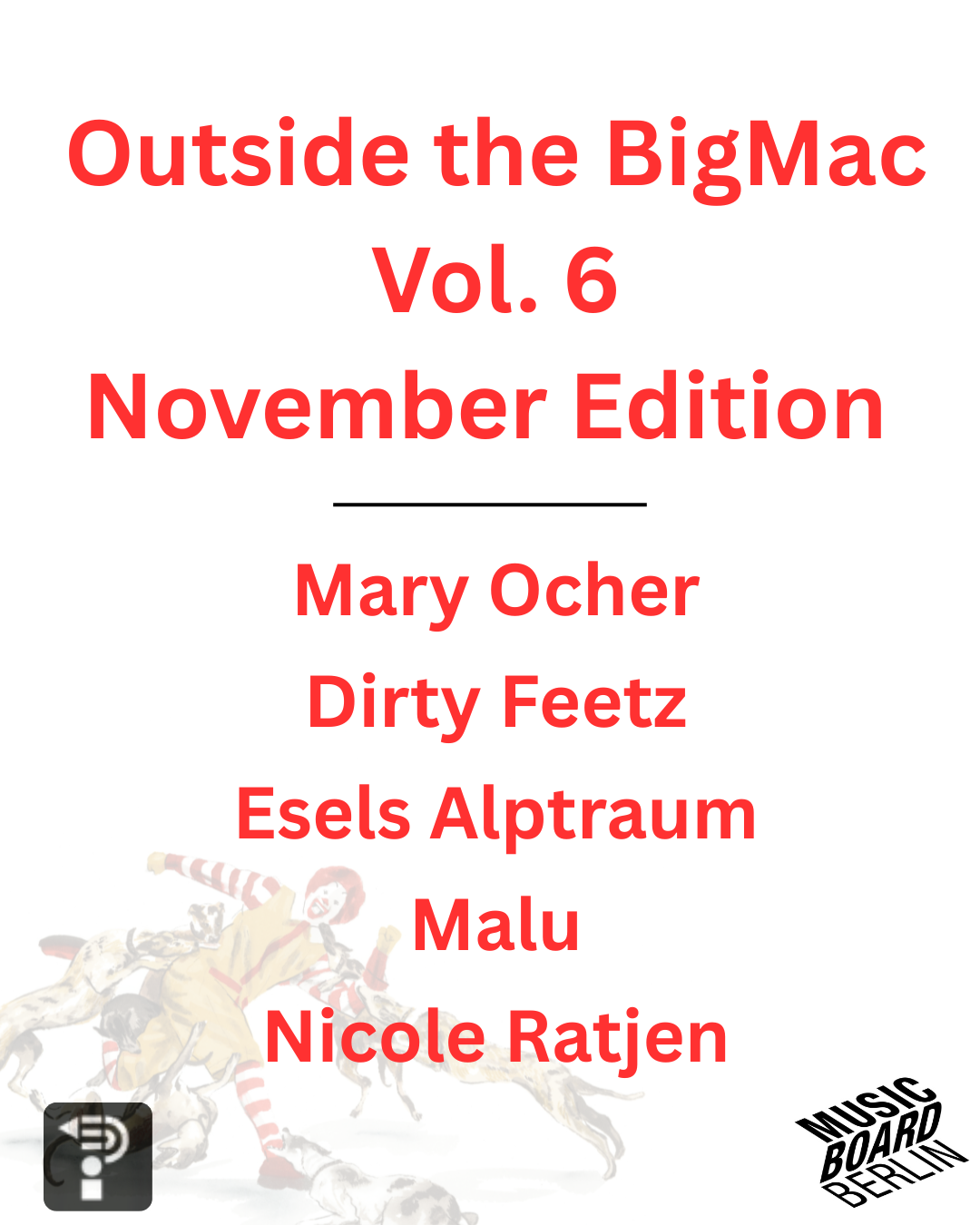 Outside the BigMac, vol 6: November Edition