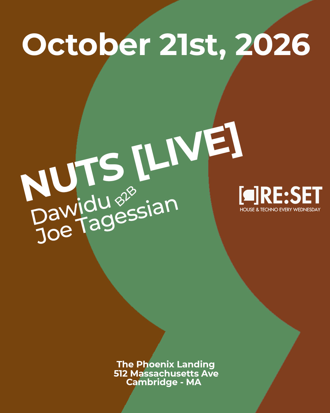 Re:Set with NUTS (Live) & Dawidu b2b Joe Tagessian