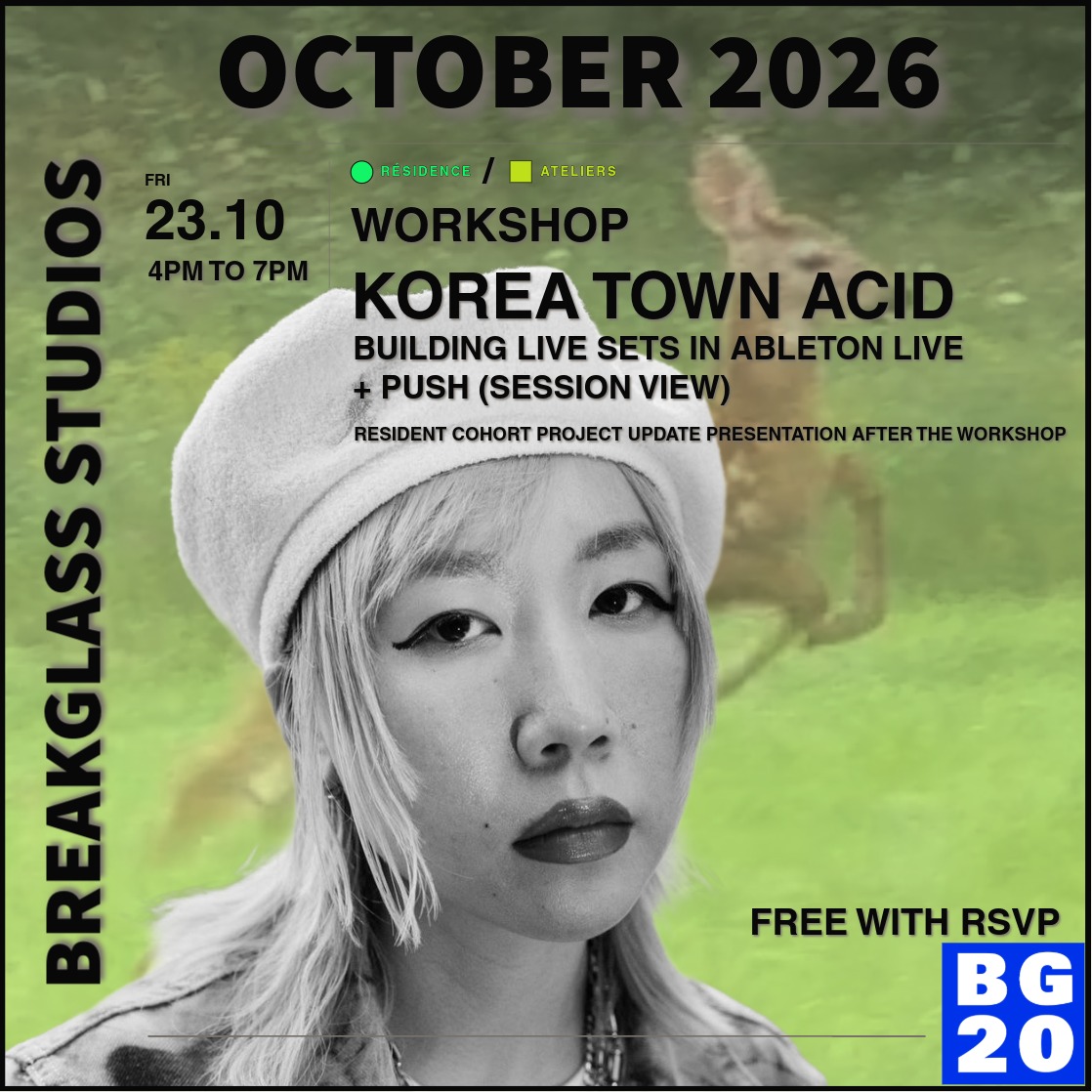 Korea Town Acid: Building Live Sets in Ableton Live + Push - WORKSHOP