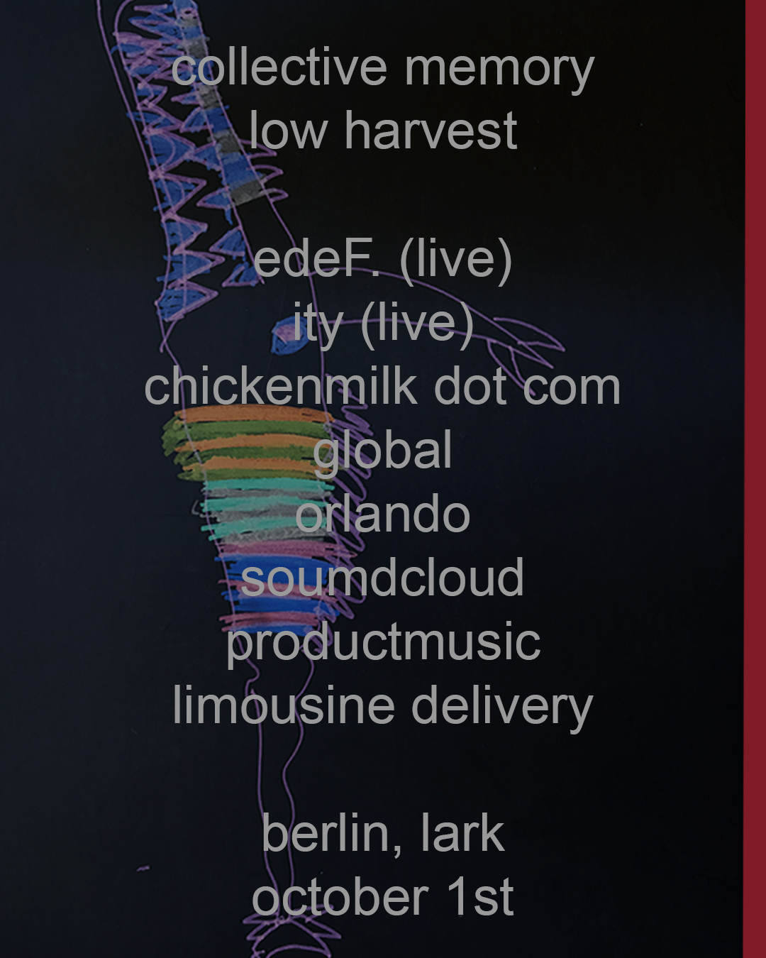 collective memory + low harvest