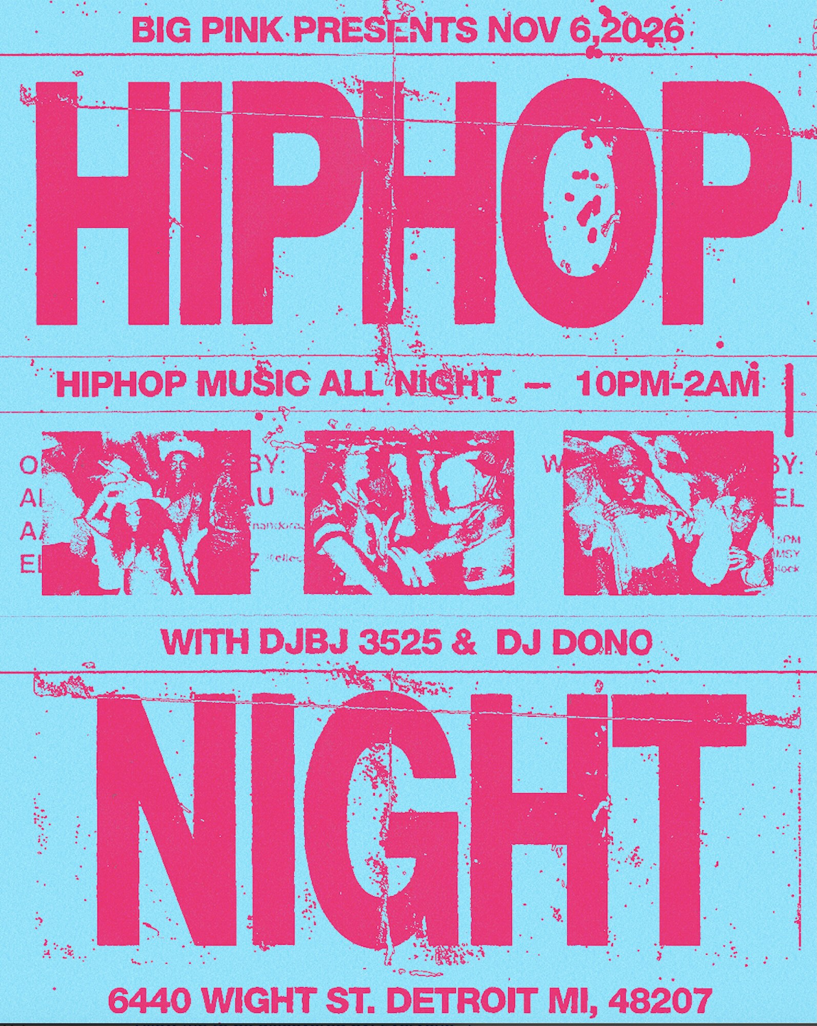 HIPHOP NIGHT: DJBJ 3525 & DJ DONO (OPEN FORMAT CLUB HITS) flyer HIPHOP NIGHT: DJBJ 3525 & DJ DONO (OPEN FORMAT CLUB HITS) flyer
