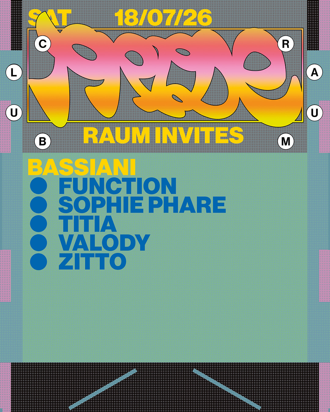 RAUM invites Bassiani