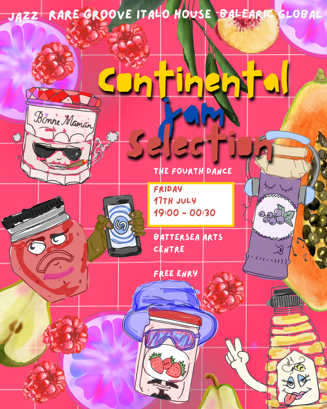 Continental Jam Selection