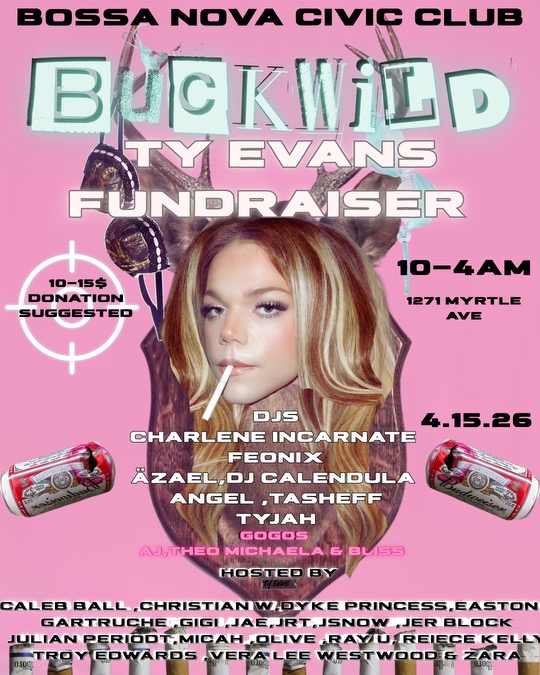 BUCKWILD: Ty Evans Fundraiser