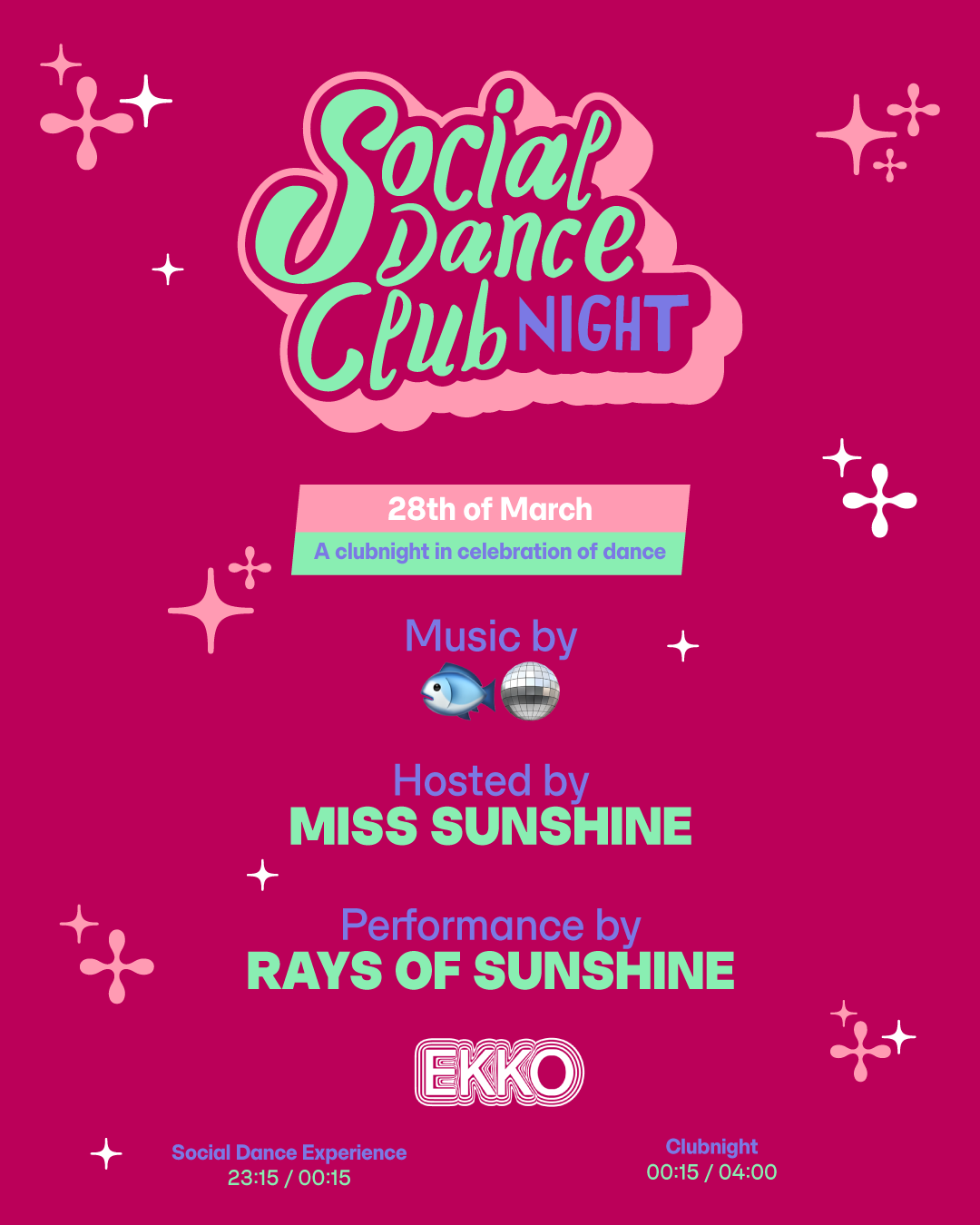 Social Dance Club Night