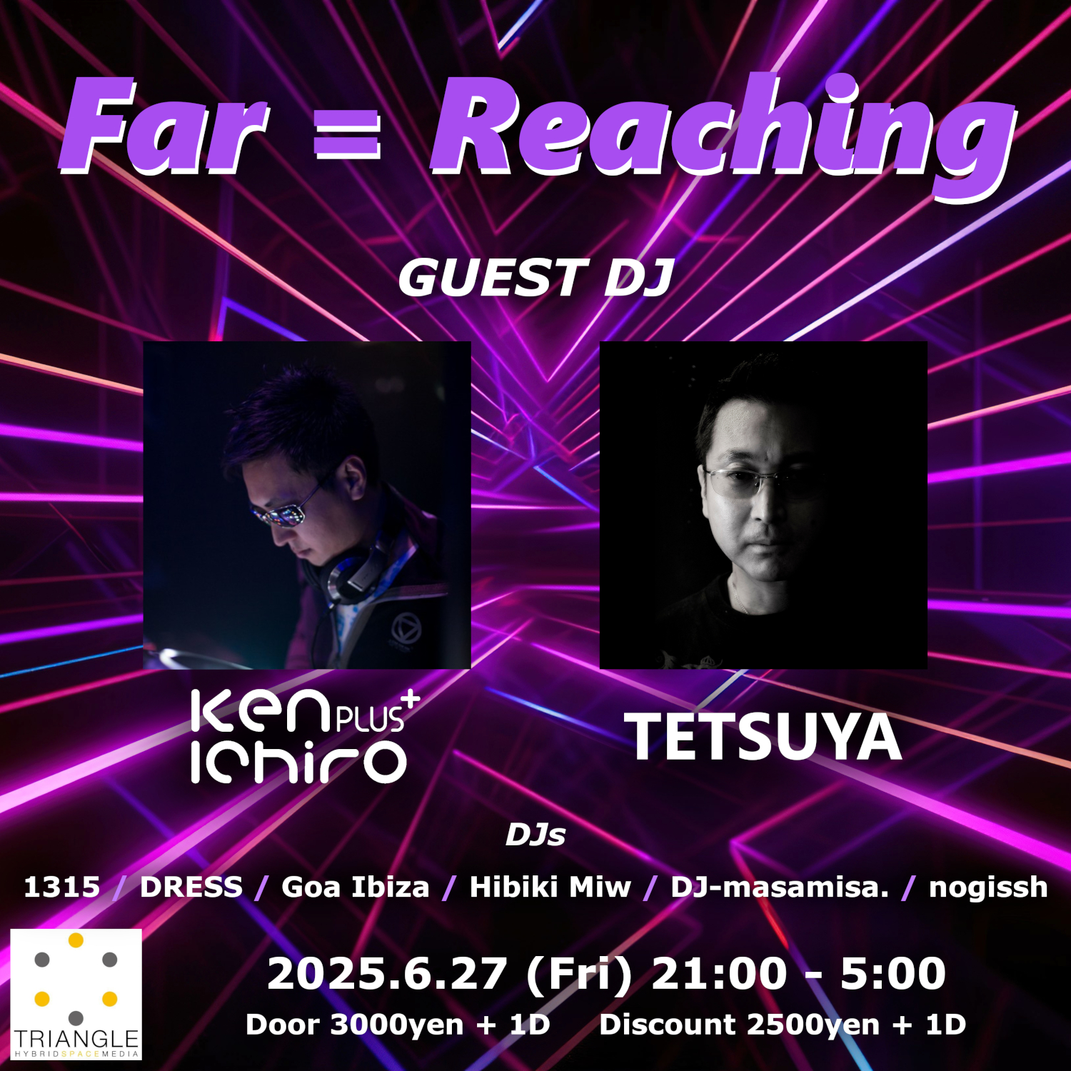 Far = Reaching (Triangle) at Triangle, Osaka