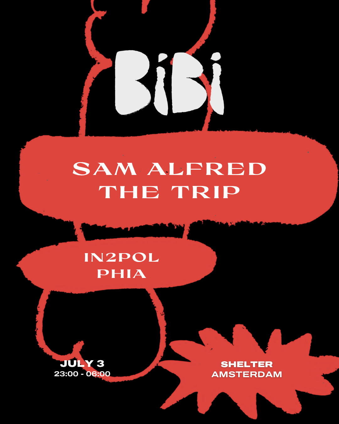 BiBi presents Sam Alfred, The Trip