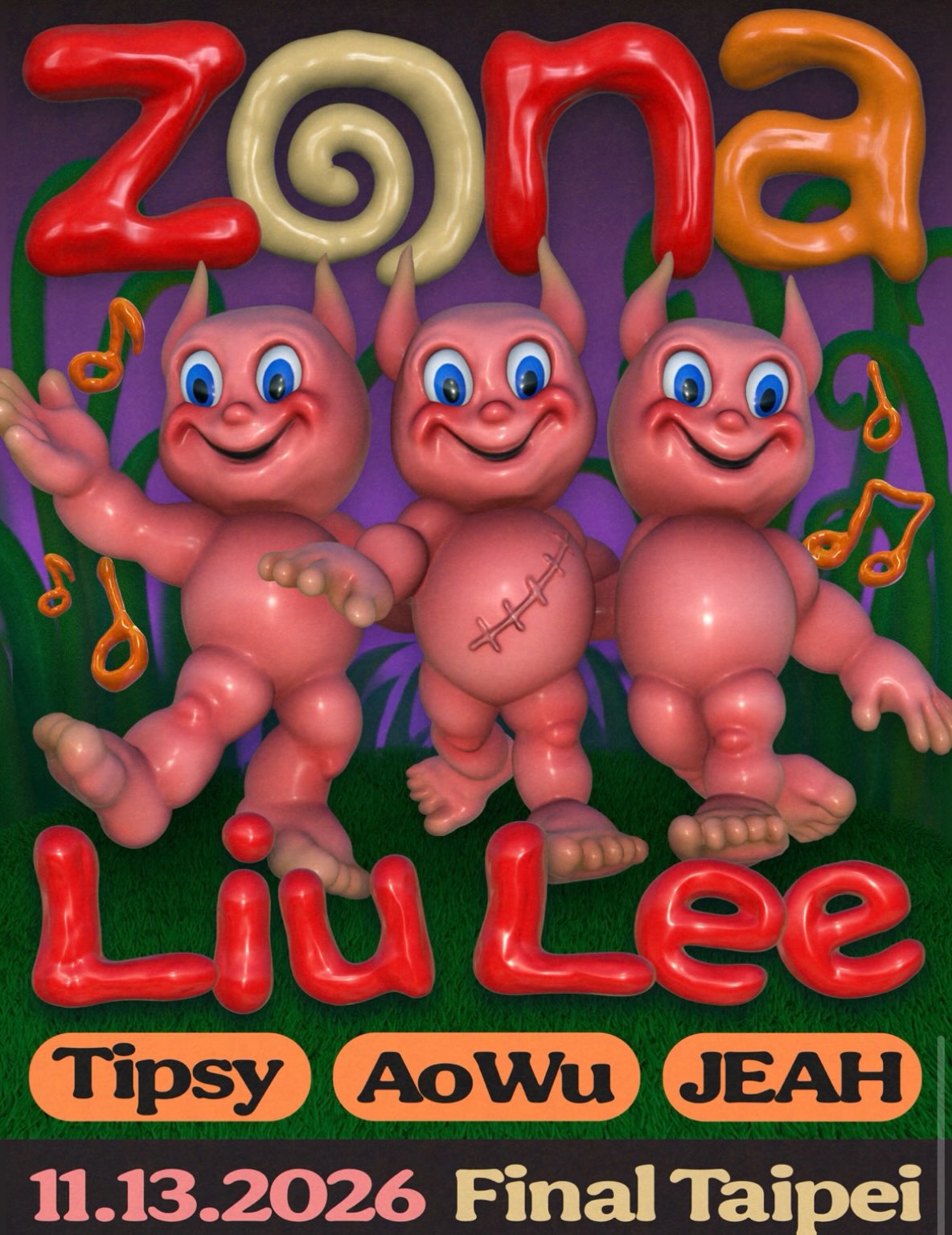 ZONA: Liu Lee flyer ZONA: Liu Lee flyer