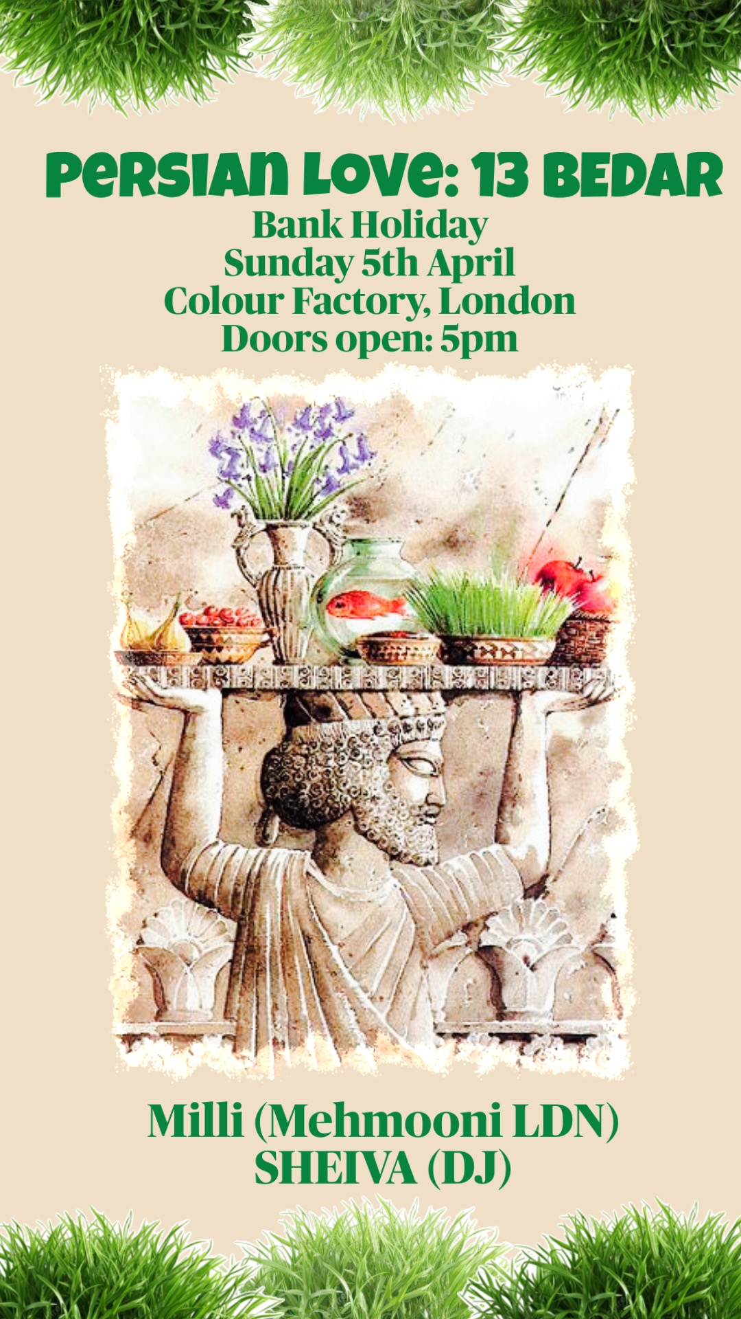 13Bedar Bank Holiday Sunday with Persian Love