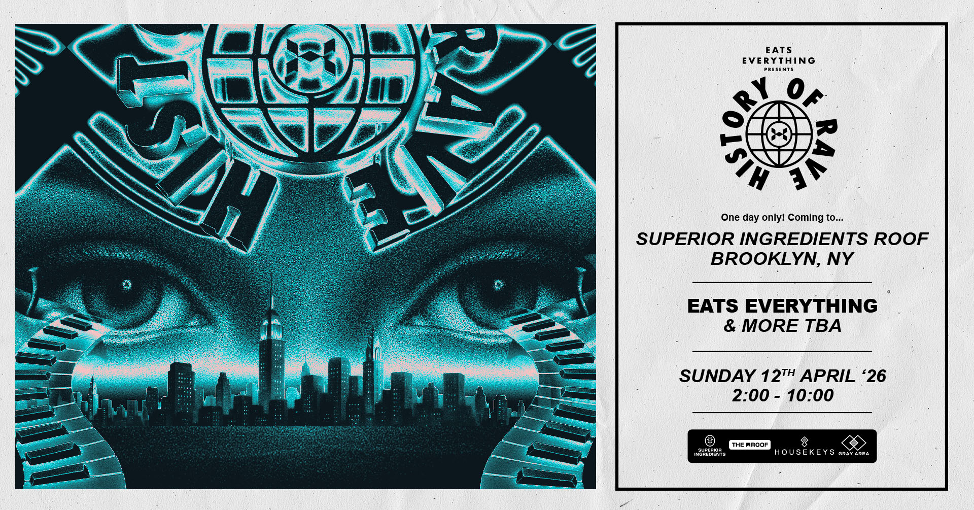 History of Rave with Eats Everything on The Roof