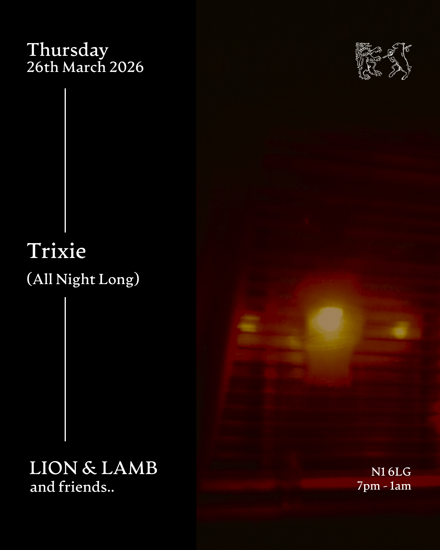 Lion & Lamb and Friends with Trixie (All Night Long)