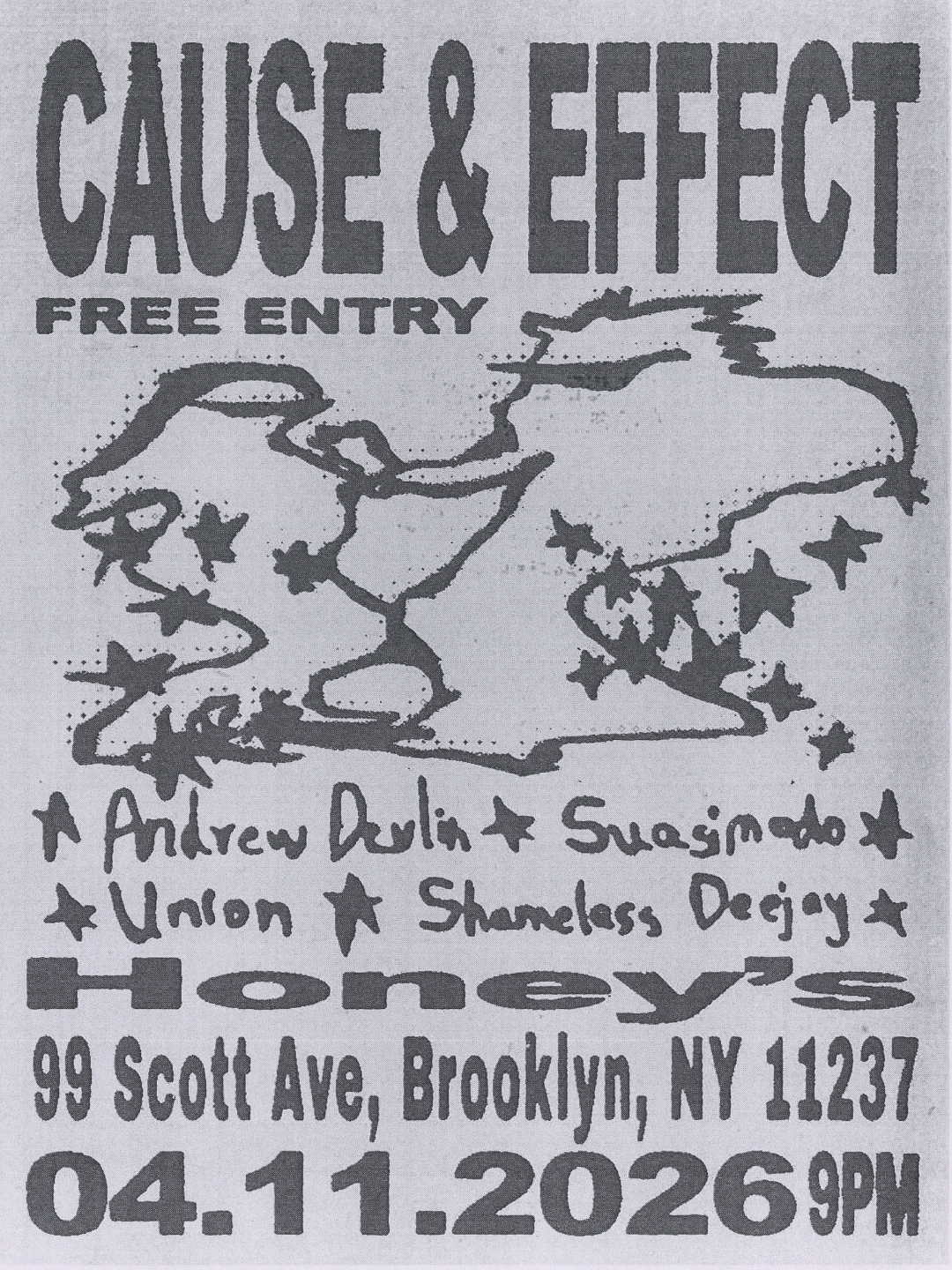 Cause & Effect: Andrew Devlin, Suasimodo, Union, Shameless Deejay