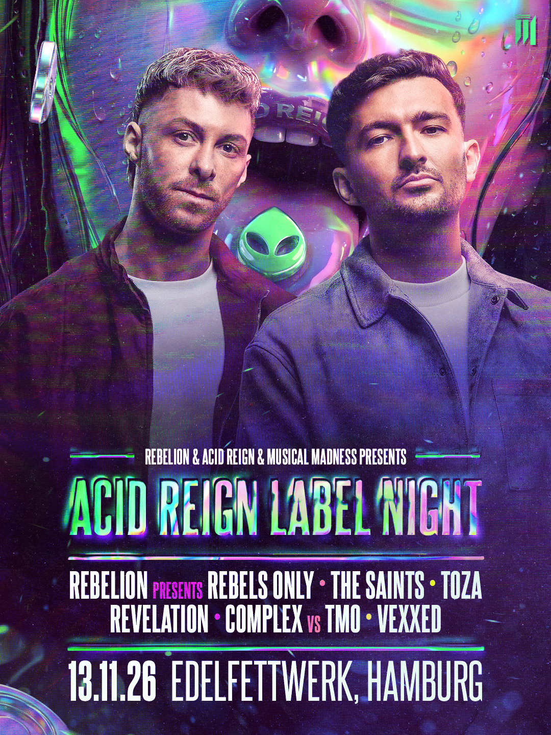 Acid Reign Label Night