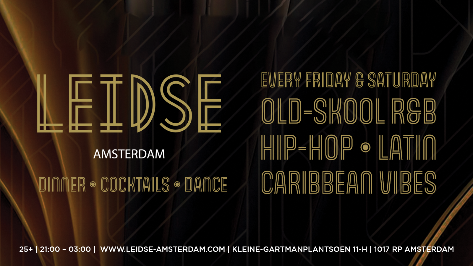 OLD-SKOOL R&B, HIP-HOP, LATIN & CARIBBEAN VIBES