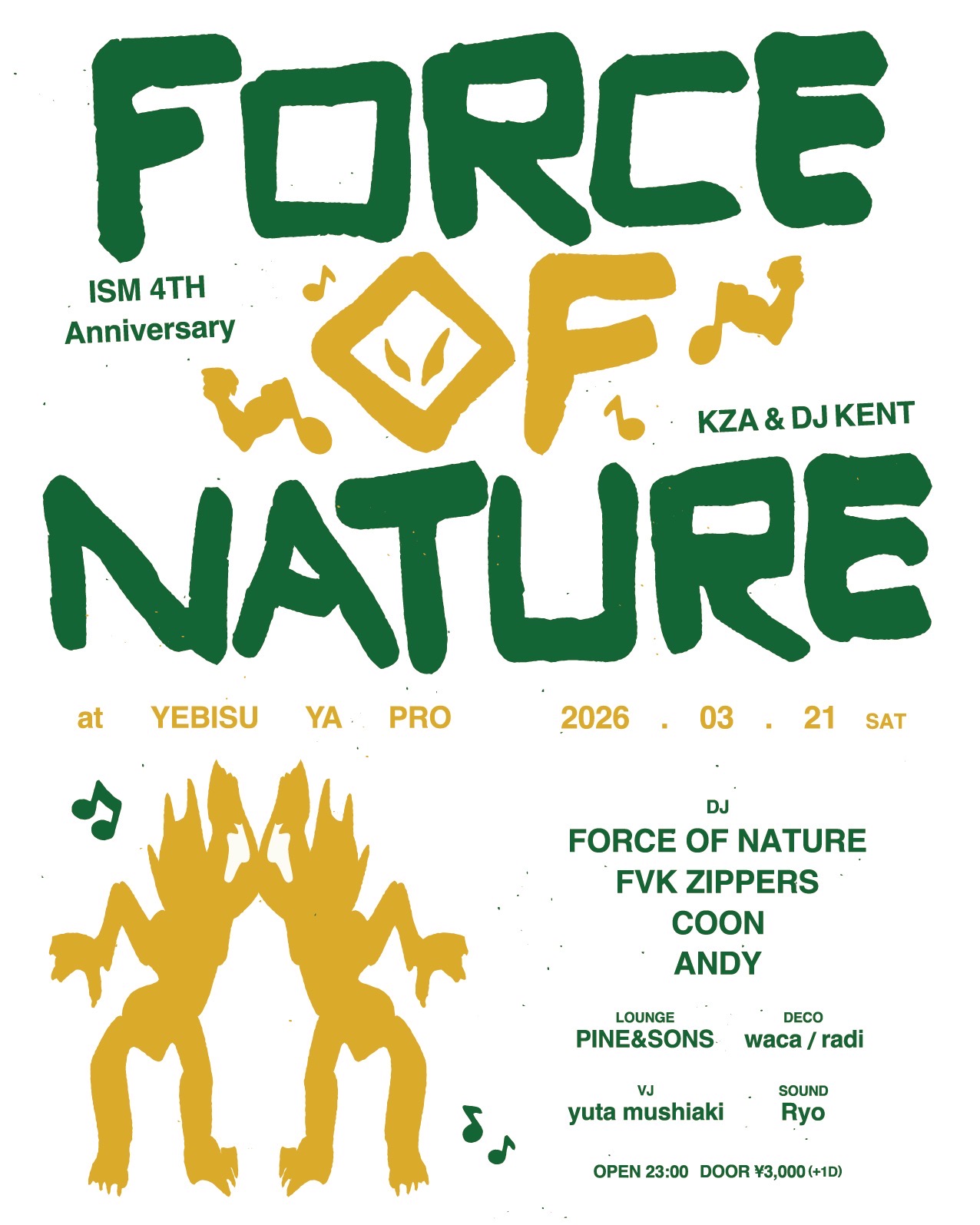 Force of Nature · アーティストプロフィール
