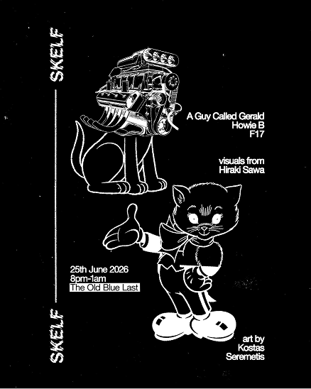 SKELF - A Guy Called Gerald, Howie B with Hiraki Sawa, F17