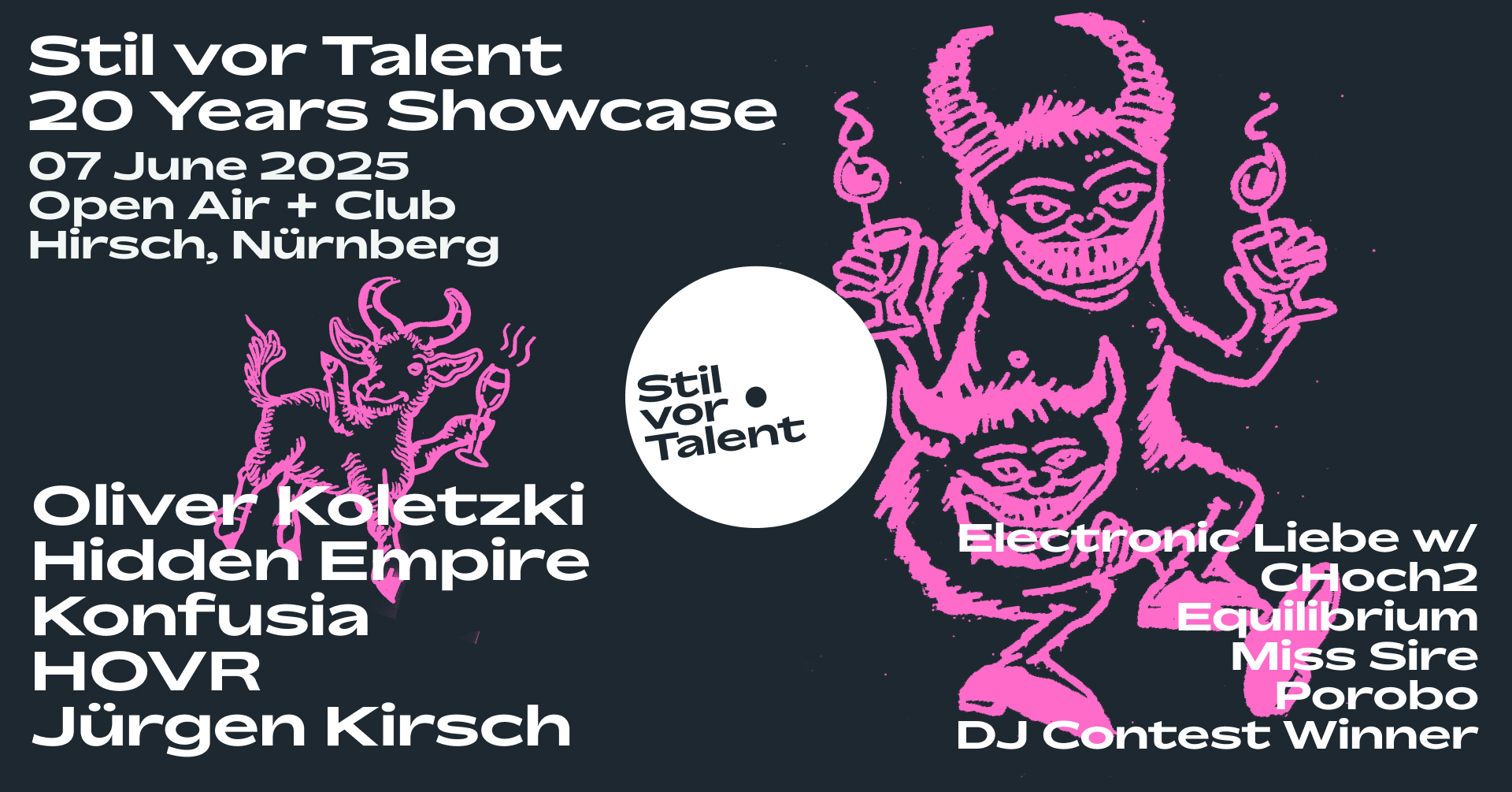 Stil vor Talent 20 Years Showcase: Nürnberg [Open Air + Club] bei