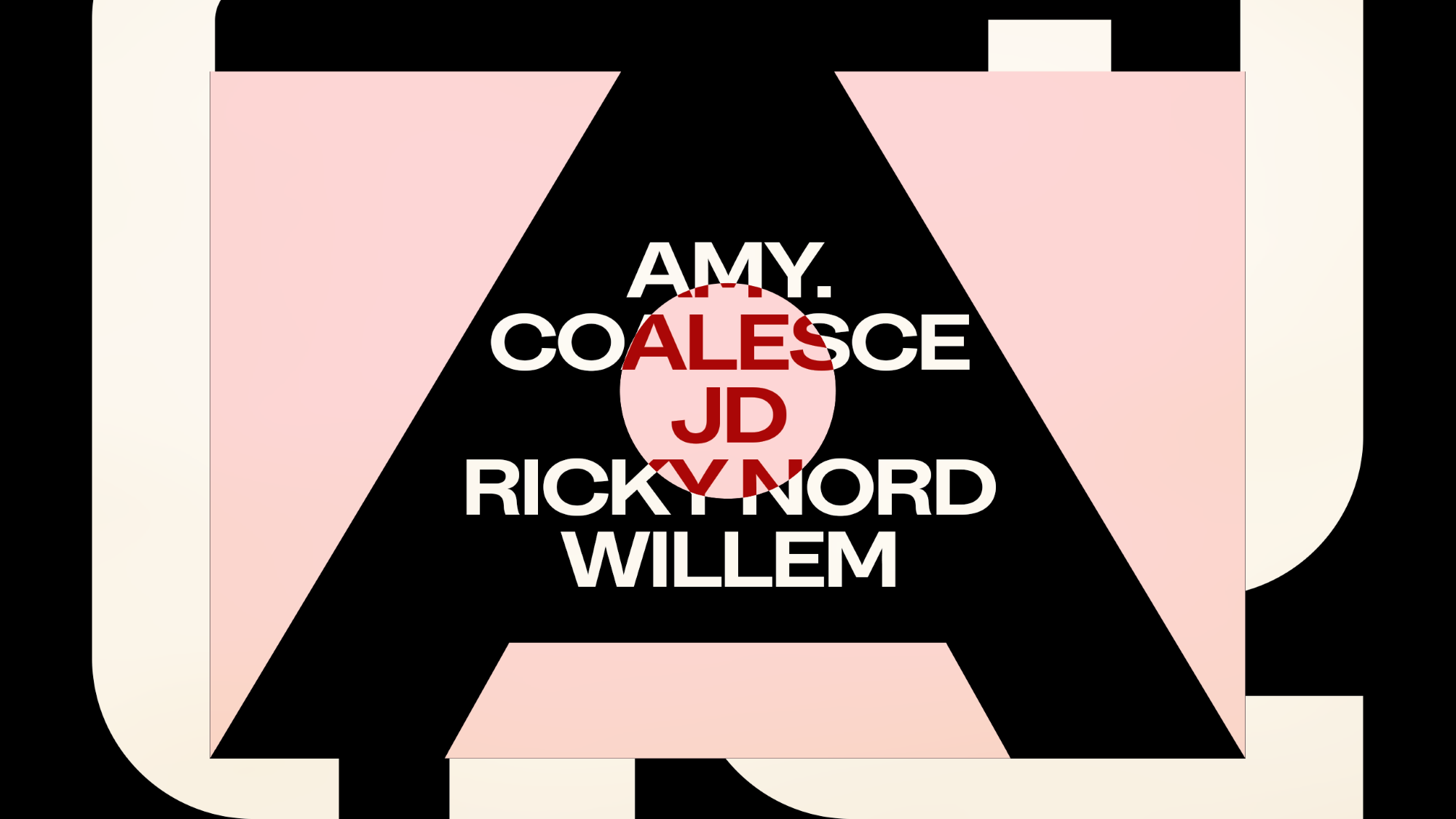 Solace Invites W/ Coalesce AMY. Willem JD Ricky Nord