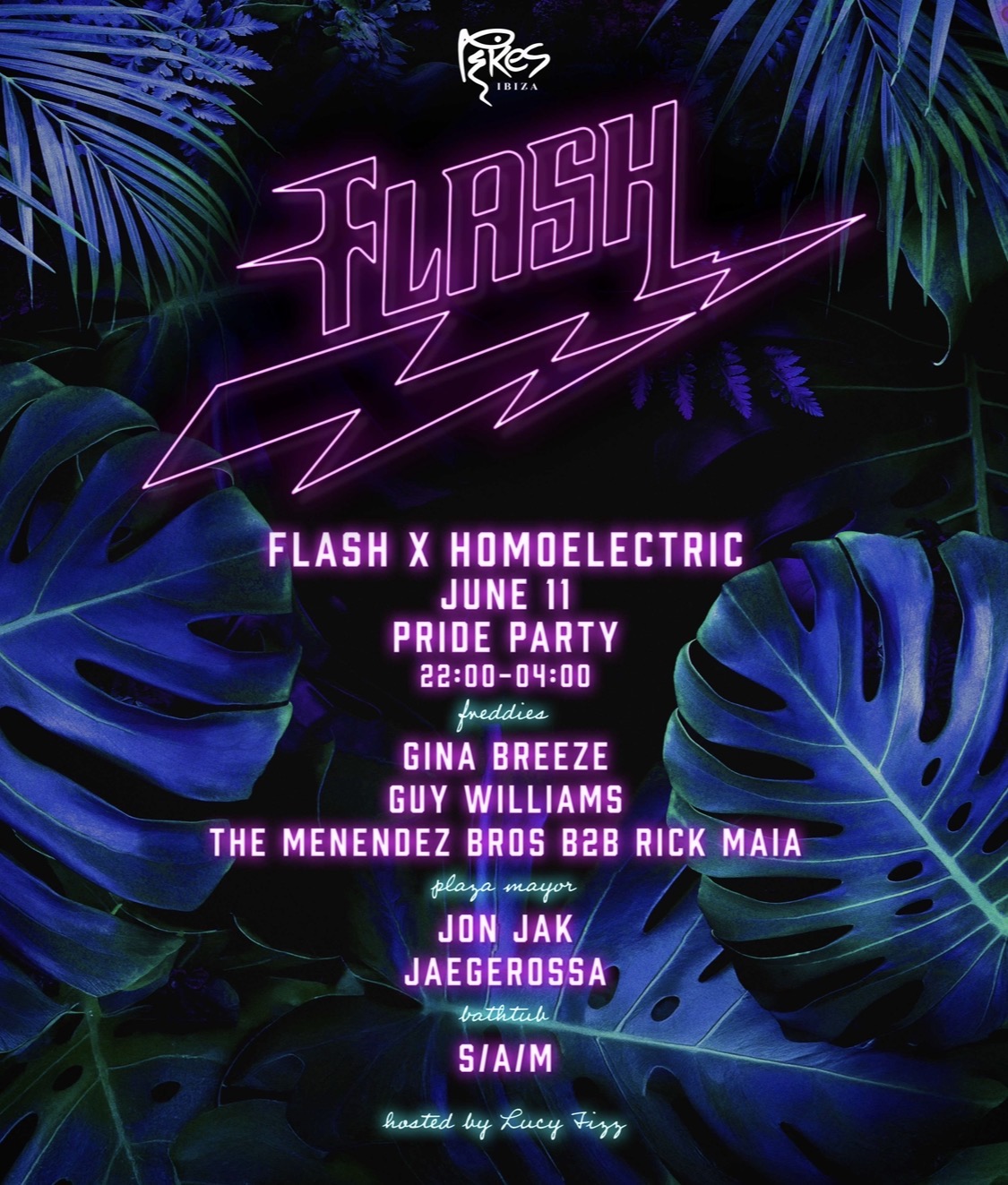 Flash x Homoelectric Pride Party