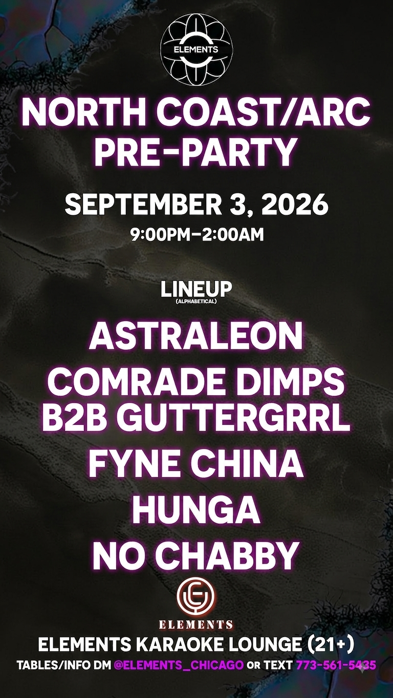 North Coast x ARC Pre-Party Takeover