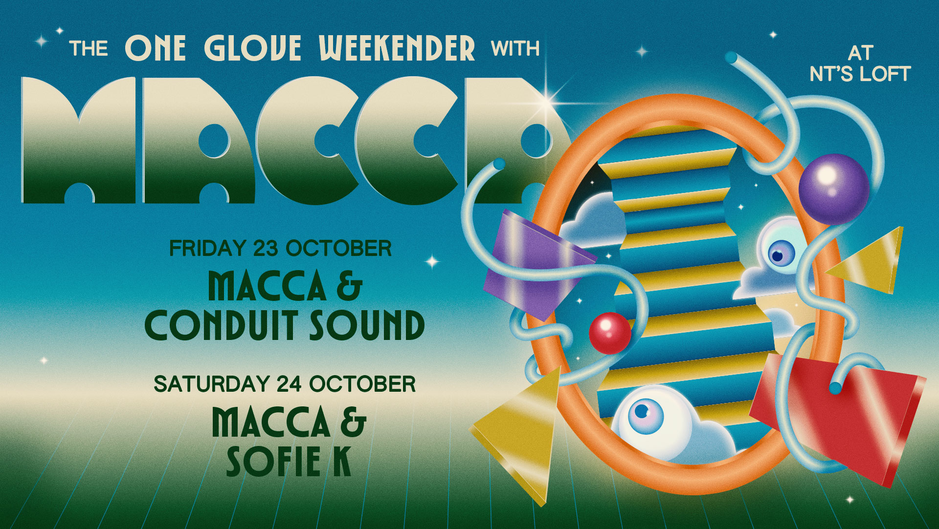 The One Glove Weekender with Macca & Conduit Sound — NT's