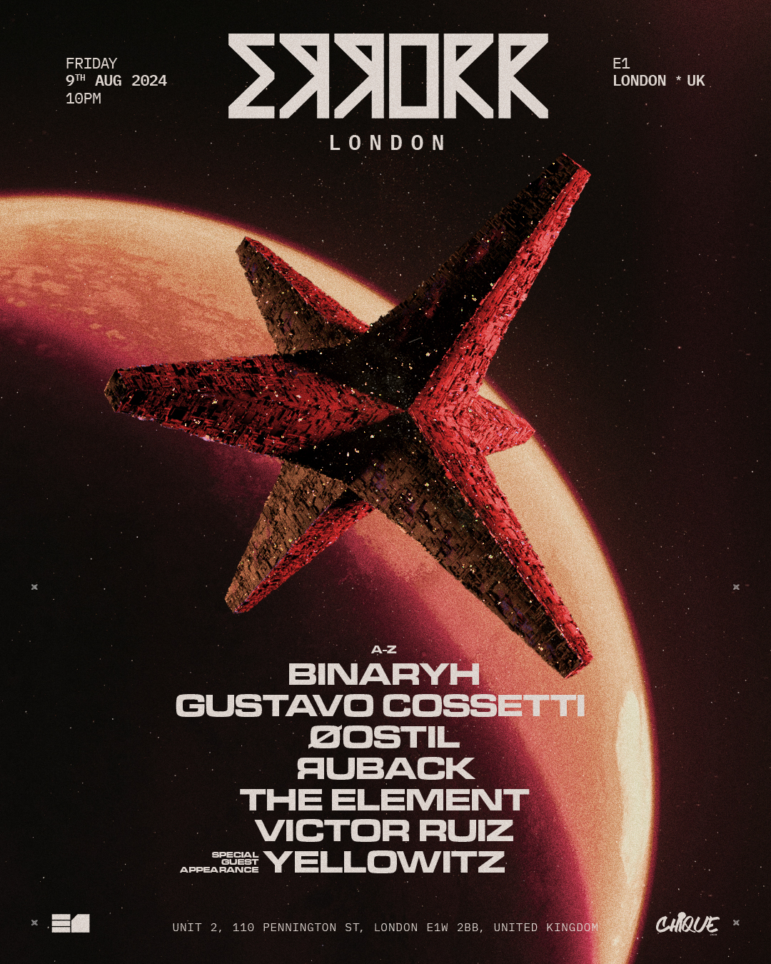 Errorr: Ruback, Øostil, The Element