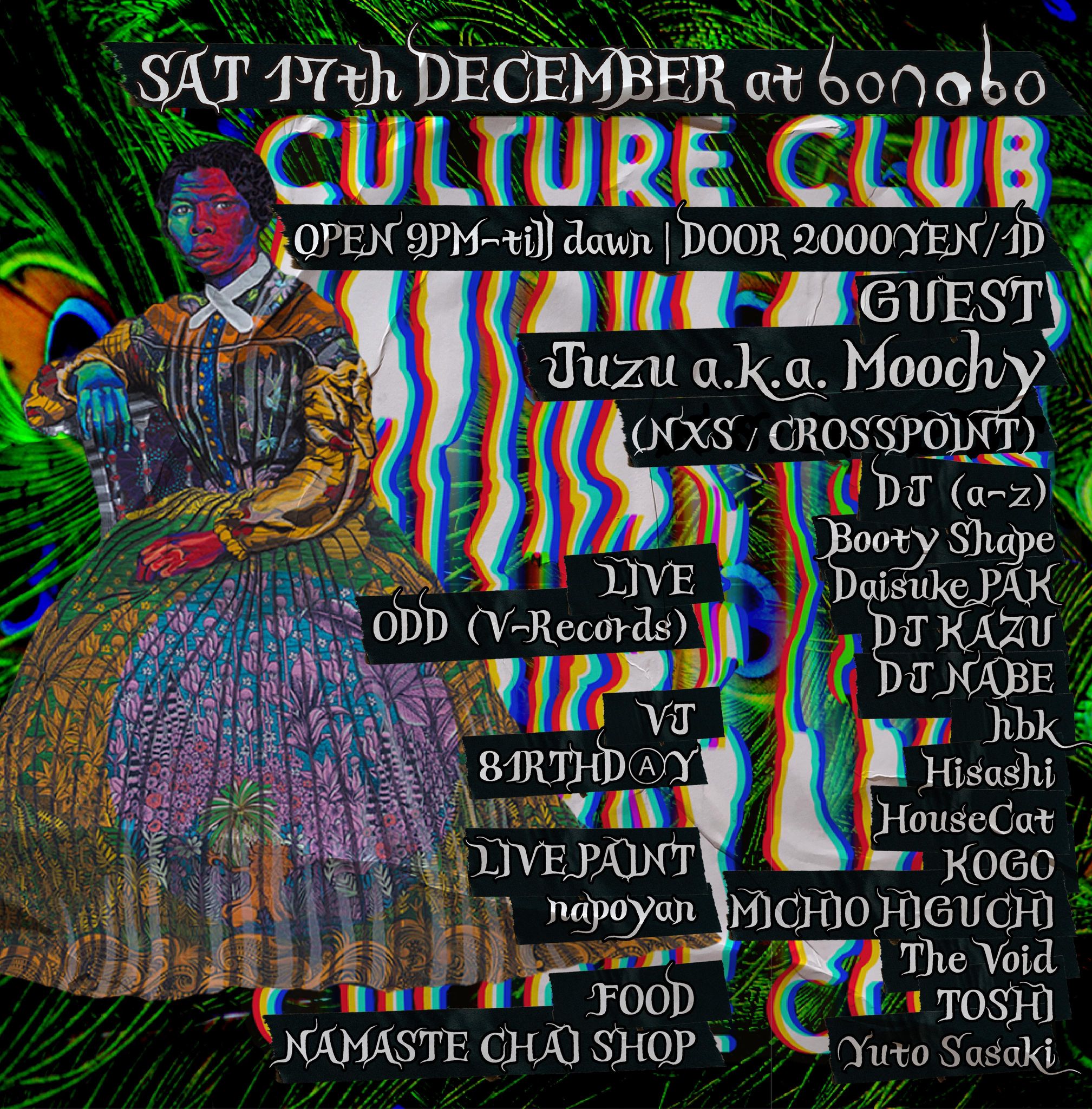 Juzu a.k.a. Moochy · 過去のイベント