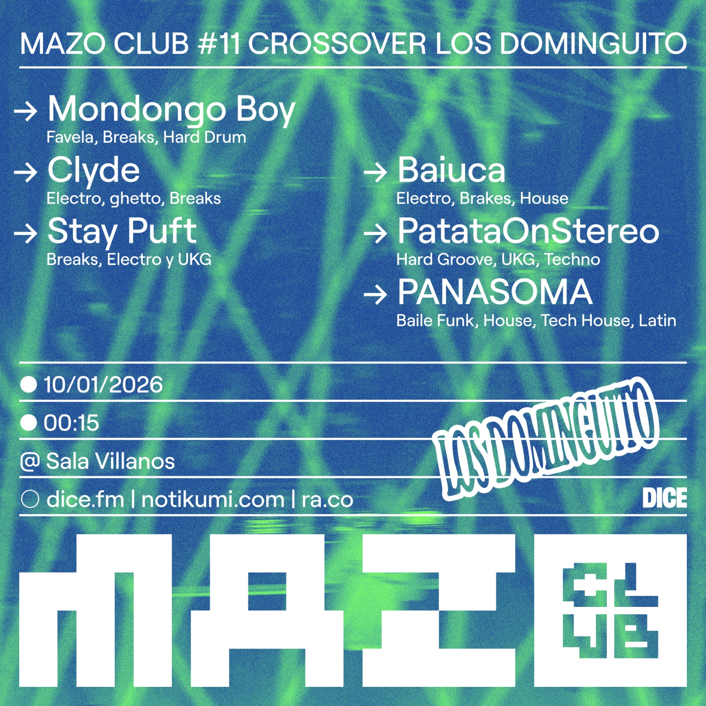 MAZO CLUB #11