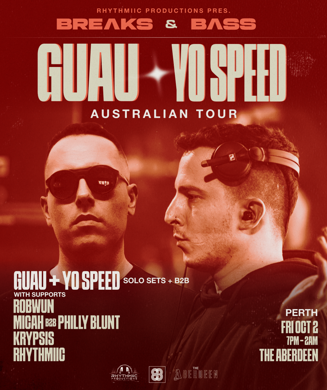 Guau x Yo Speed - PERTH - BREɅKS & BɅSS