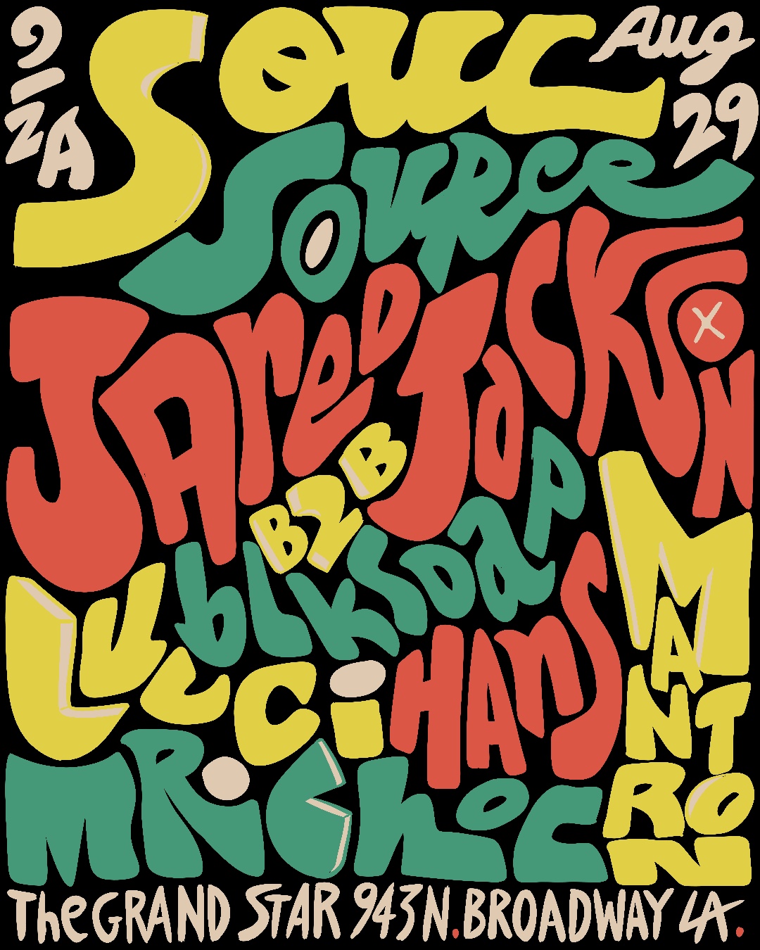 Soul Source: Jared Jackson B2B blksoap, Lucci, Hans, Mr. Choc, Mantron