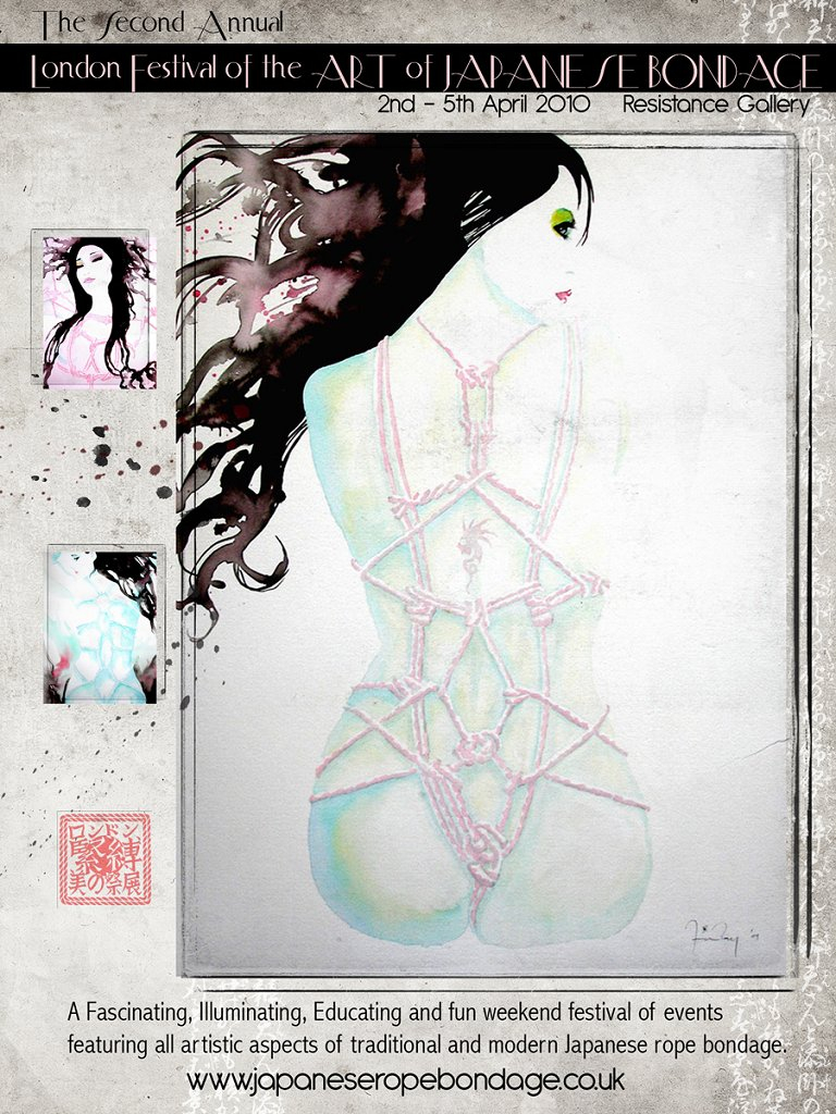 London Festival Of The Art Of Japanese Bondage at Resistance Gallery, London