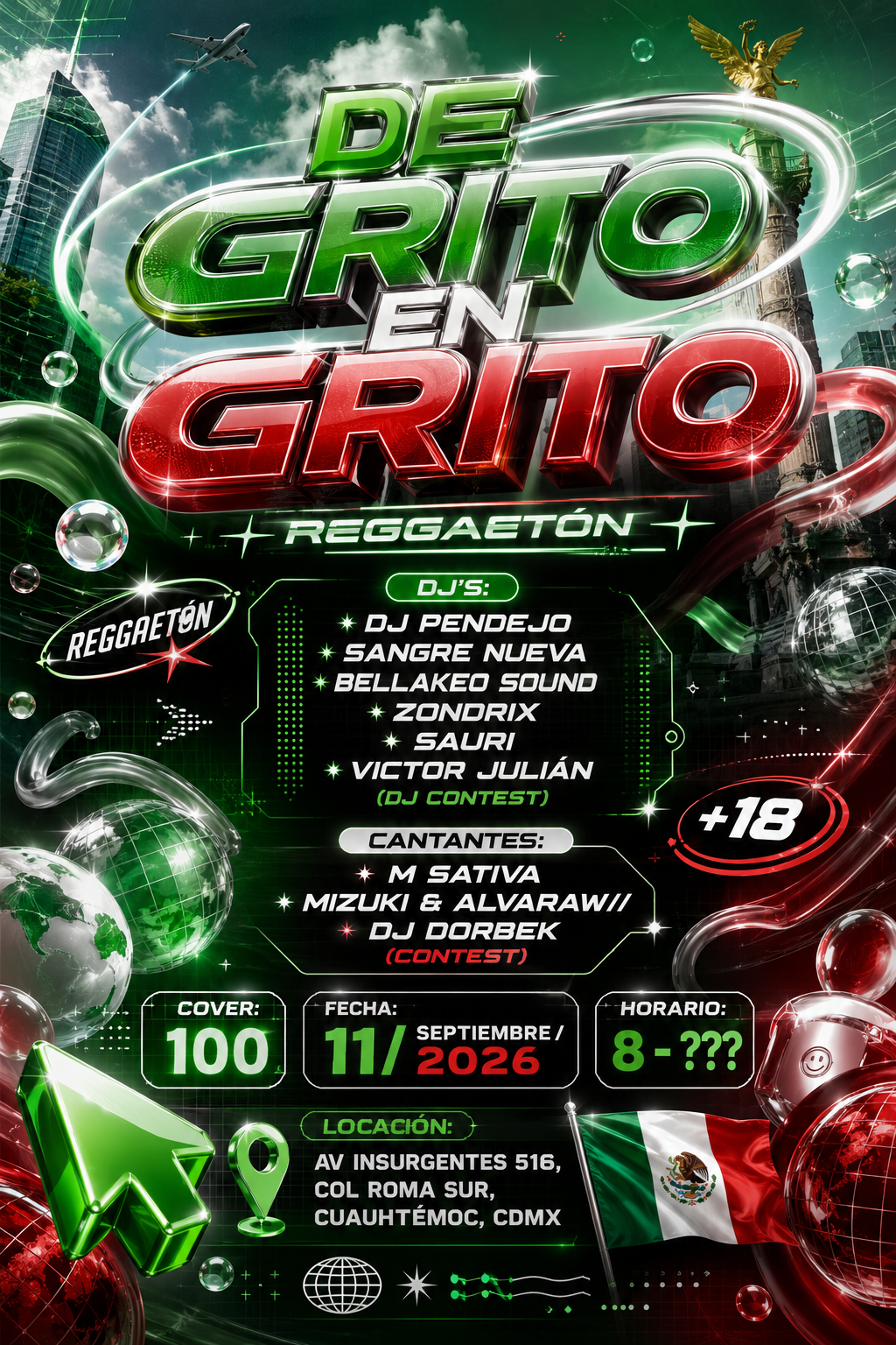 Flyer de TRAIZION