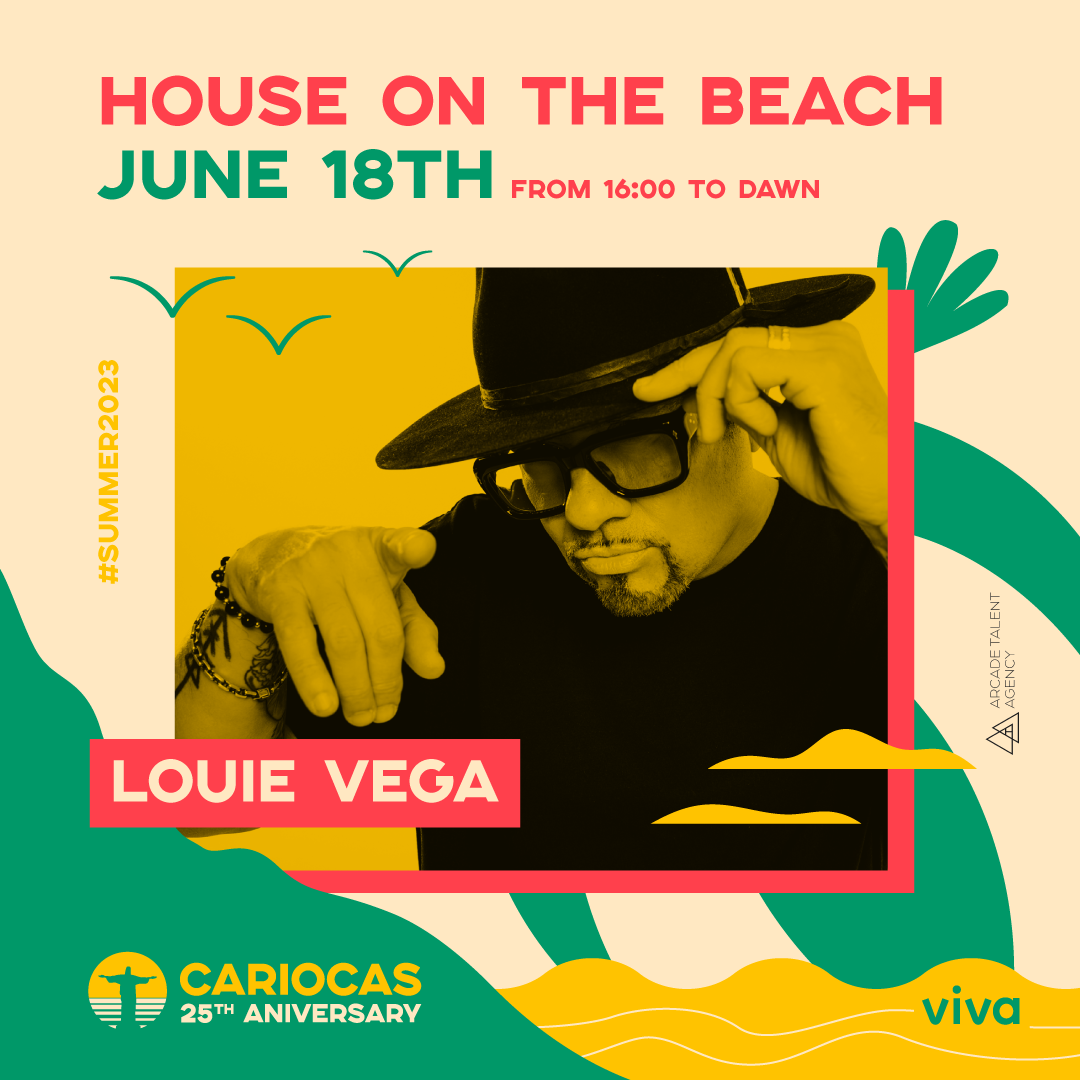 Louie Vega - House On The Beach at Cariocas Beach Club, Greece