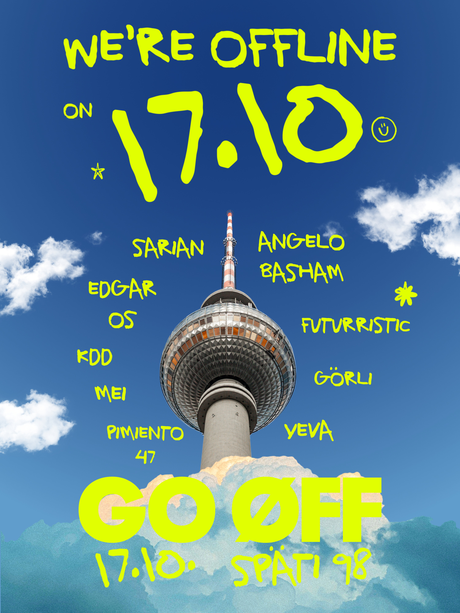 GO ØFF Vol. 1 - Berlin's first phoneless rave